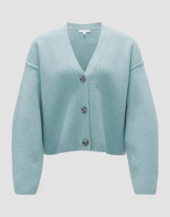 Damen OPUS Strick^Cardigan Dautuma Blau Online Bestellen