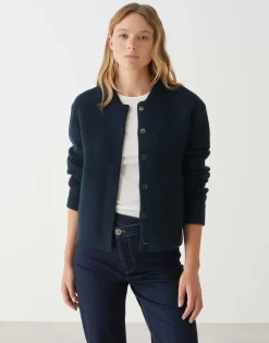 Damen OPUS Strick^Cardigan Domba Blau Online Bestellen