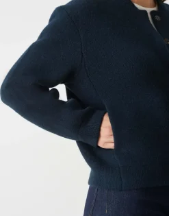 Damen OPUS Strick^Cardigan Domba Blau Online Bestellen