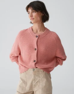 Damen OPUS Strick^Cardigan Dorty Rosé Online Bestellen