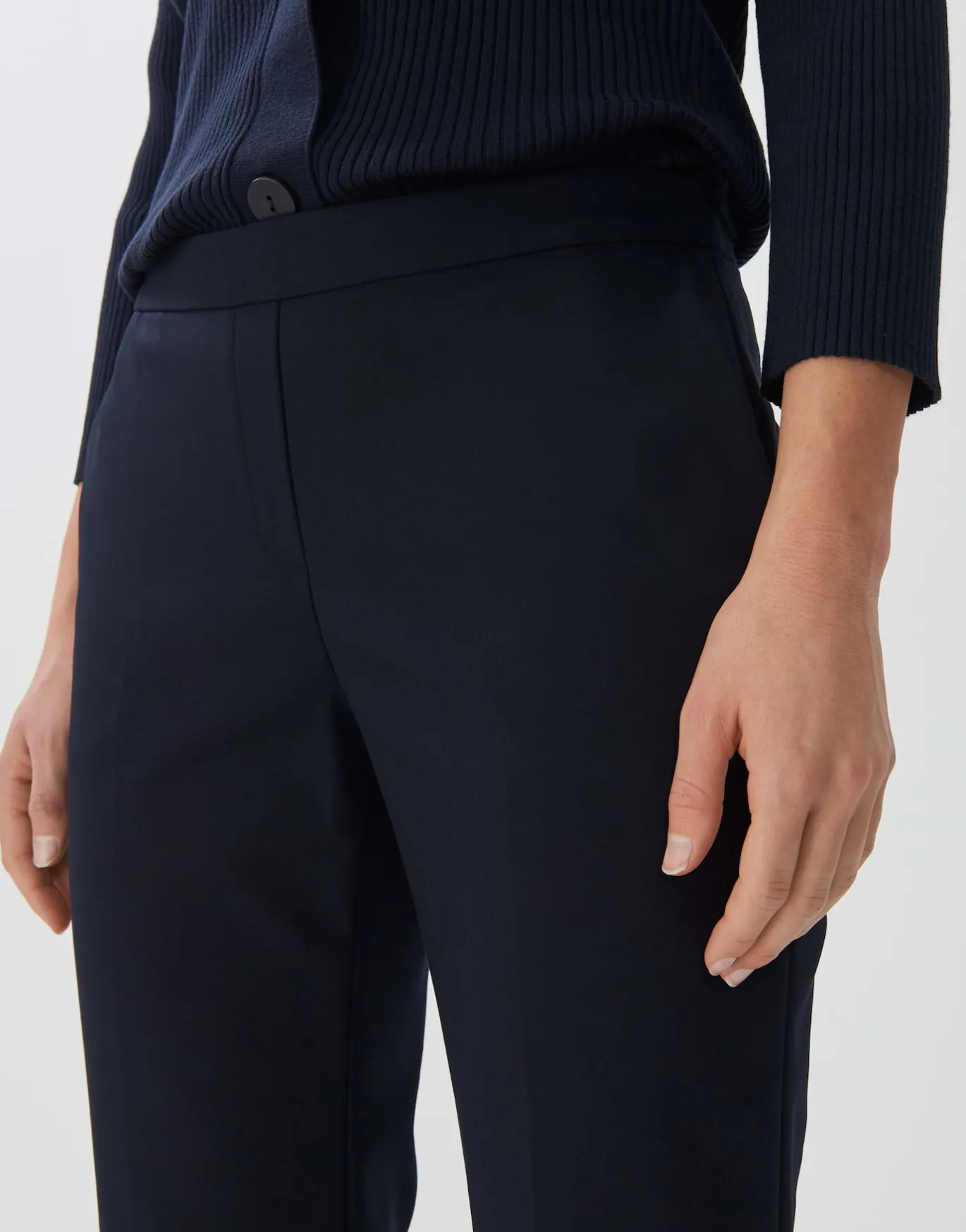 Damen OPUS Hosen^Chino Celana Blau Online Bestellen