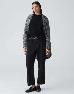 Damen OPUS Hosen^City Pants Morella Schwarz Online Bestellen