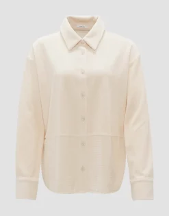 Damen OPUS Blusen^Cordbluse Flevo Weiß Online Bestellen