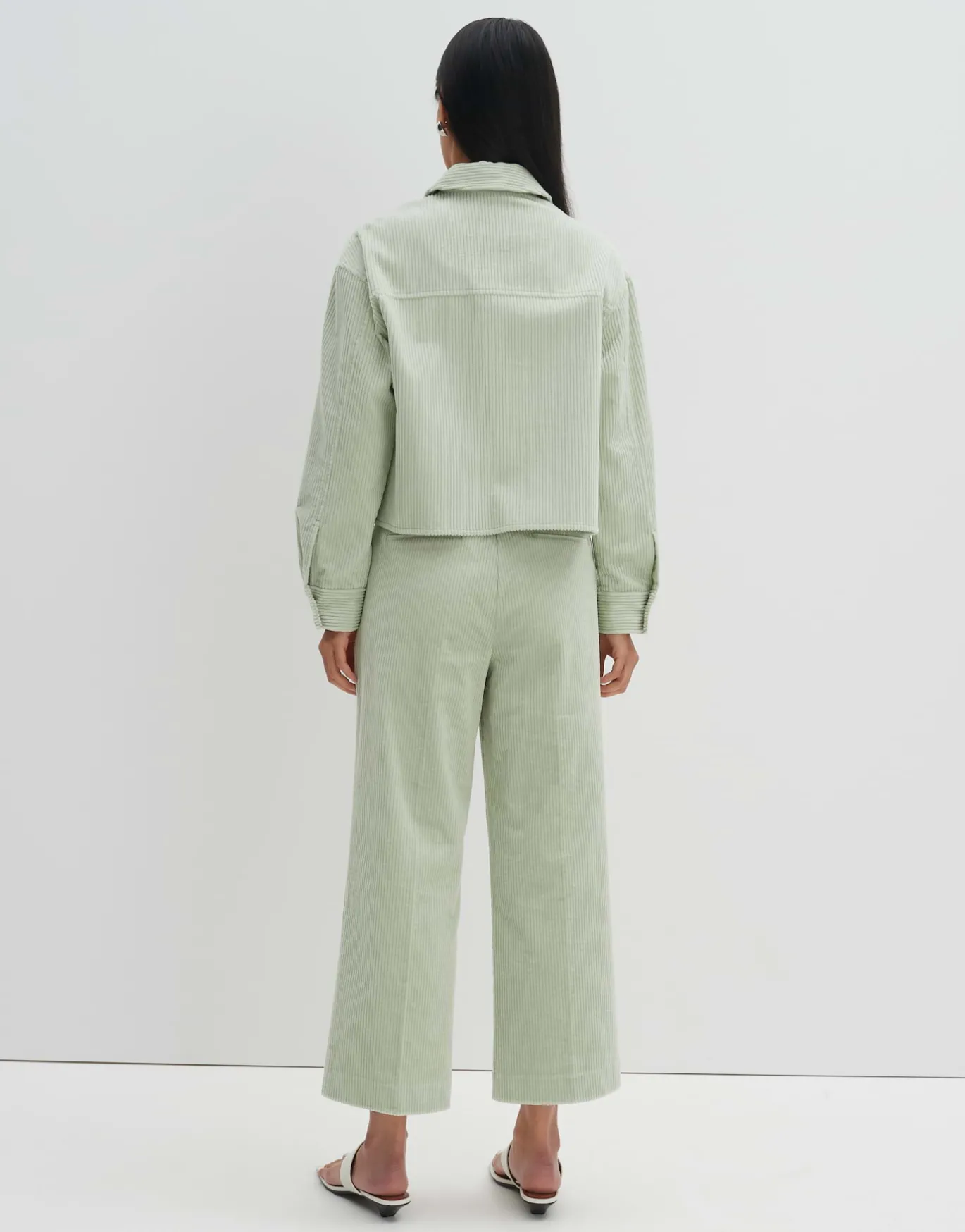 Damen OPUS Blusen^Cordbluse Zohanna Grün Online Bestellen