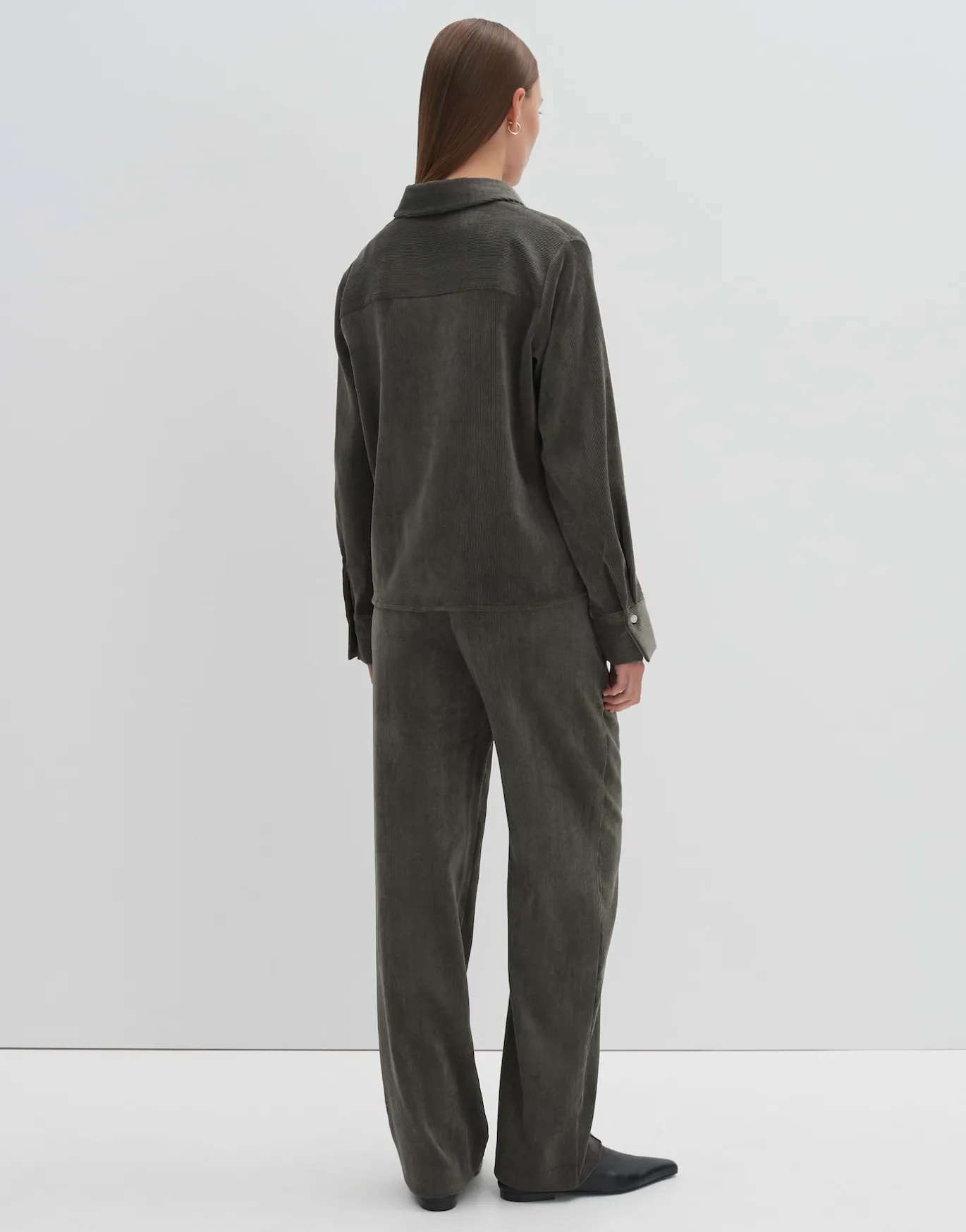 Damen OPUS Blusen^Cordbluse Zortney Detail Grün Online Bestellen