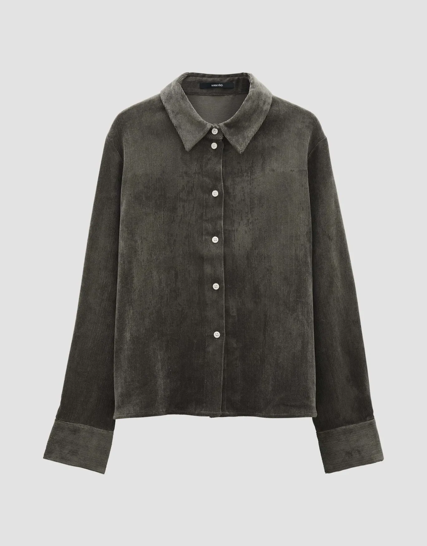 Damen OPUS Blusen^Cordbluse Zortney Detail Grün Online Bestellen