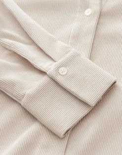 Damen OPUS Blusen^Cordbluse Zortney Detail Beige Online Bestellen