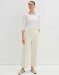 Damen OPUS Hosen^Cordhose Cisilia Corduroy Weiß Online Bestellen