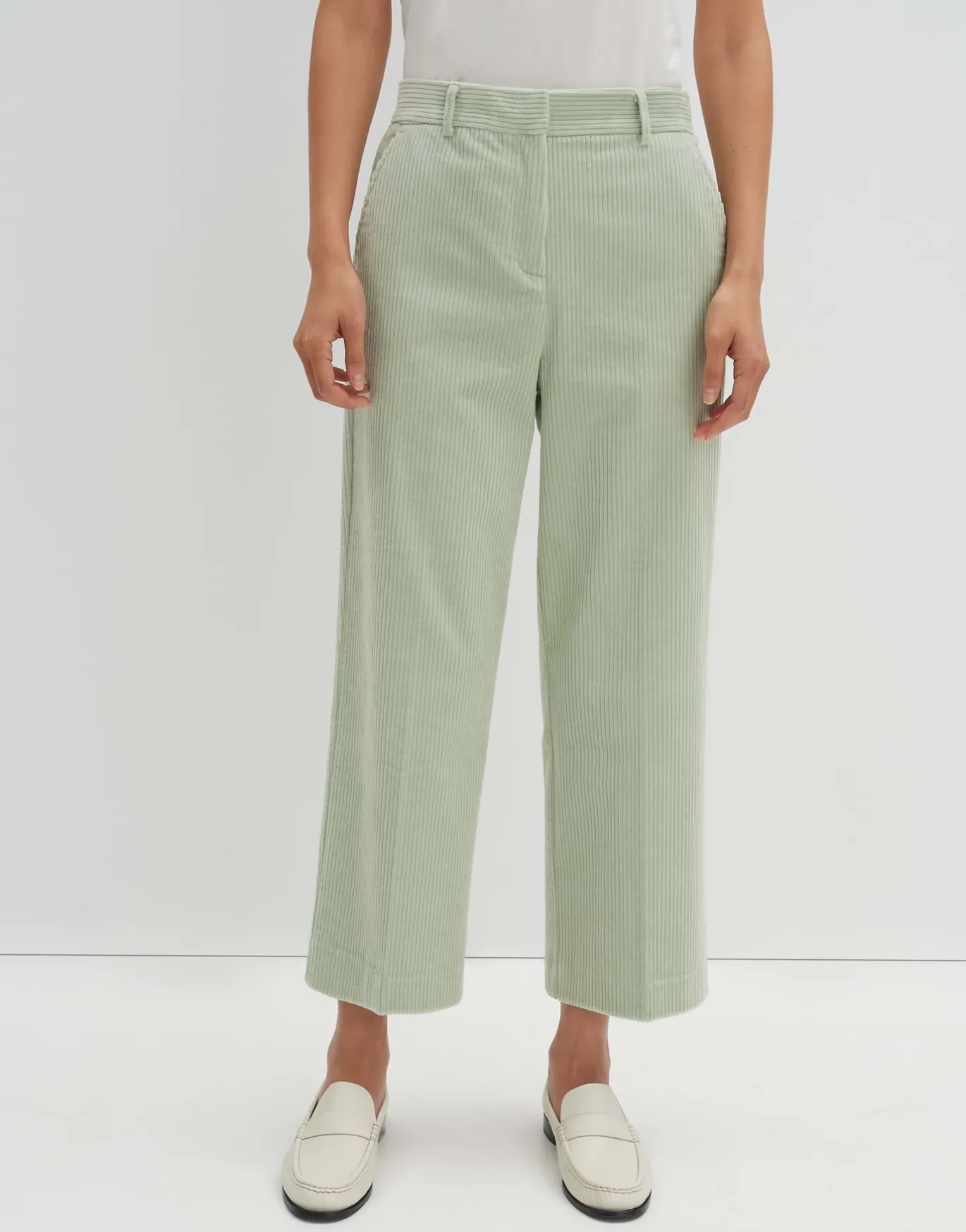 Damen OPUS Hosen^Cordhose Cisilia Corduroy Grün Online Bestellen