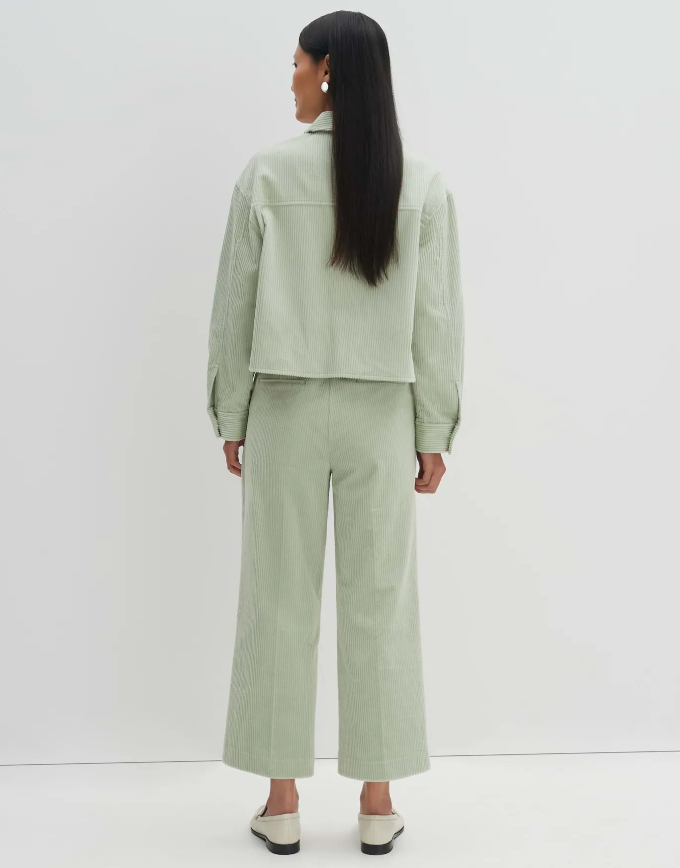 Damen OPUS Hosen^Cordhose Cisilia Corduroy Grün Online Bestellen