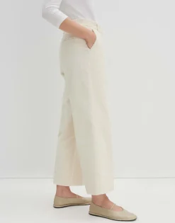 Damen OPUS Hosen^Cordhose Cisilia Corduroy Weiß Online Bestellen