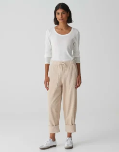 Damen OPUS Hosen^Cordhose Malpi Cargo Beige Online Bestellen