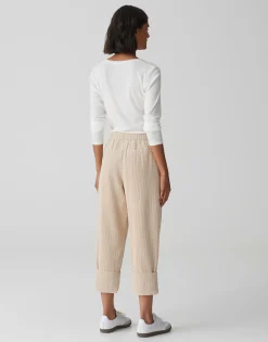 Damen OPUS Hosen^Cordhose Malpi Cargo Beige Online Bestellen