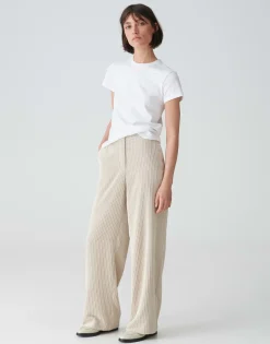 Damen OPUS Hosen^Cordhose Marnia Beige Online Bestellen