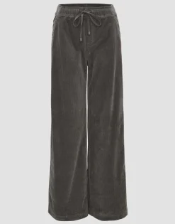Damen OPUS Hosen^Cordhose Mileni Track Grau Online Bestellen