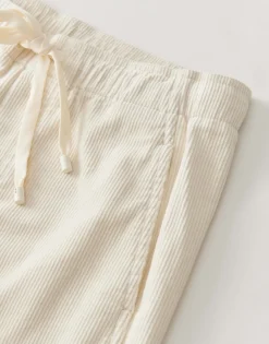 Damen OPUS Hosen^Cordhose Mileni Track Weiß Online Bestellen