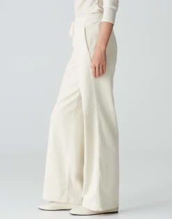 Damen OPUS Hosen^Cordhose Mileni Track Weiß Online Bestellen