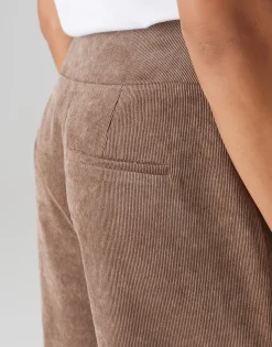 Damen OPUS Hosen^Cordhose Misha Babycord Braun Online Bestellen