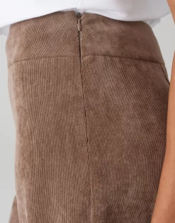 Damen OPUS Hosen^Cordhose Misha Babycord Braun Online Bestellen