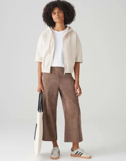 Damen OPUS Hosen^Cordhose Misha Babycord Braun Online Bestellen