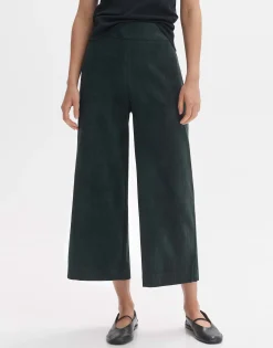 Damen OPUS Hosen^Cordhose Misha Babycord Grün Online Bestellen