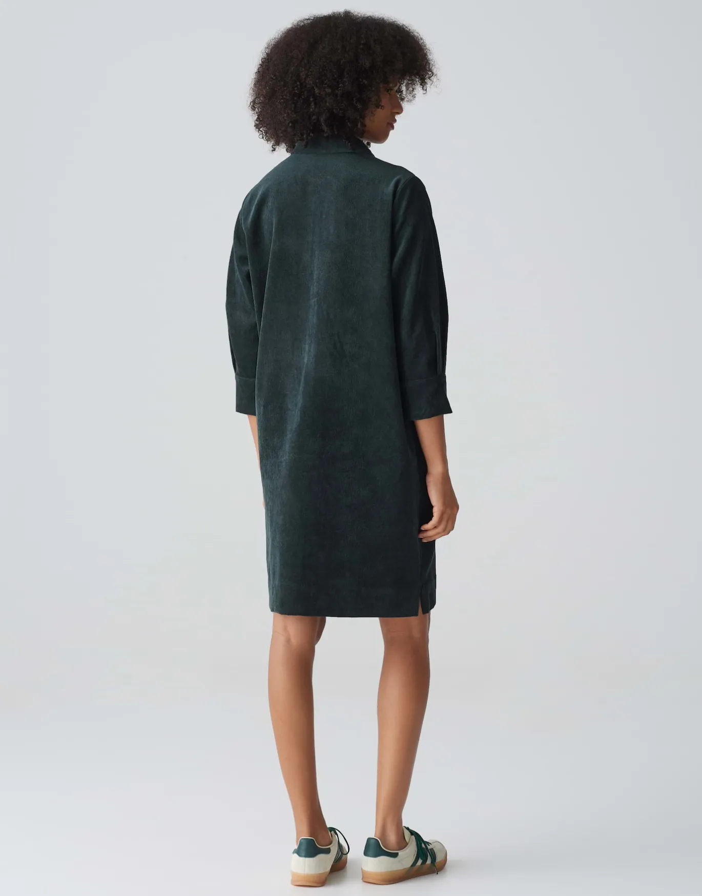Damen OPUS Kleider^Cordkleid Wedelia Grün Online Bestellen