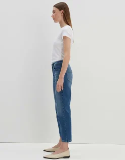 Damen OPUS Jeans^Cropped Relaxed Jeans Corah Blau Online Bestellen