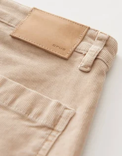 Damen OPUS Hosen | Jeans^Cropped Wide Jeans Mokoti Work Beige Online Bestellen