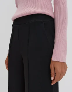 Damen OPUS Hosen^Culotte Curilo Modern Schwarz Online Bestellen