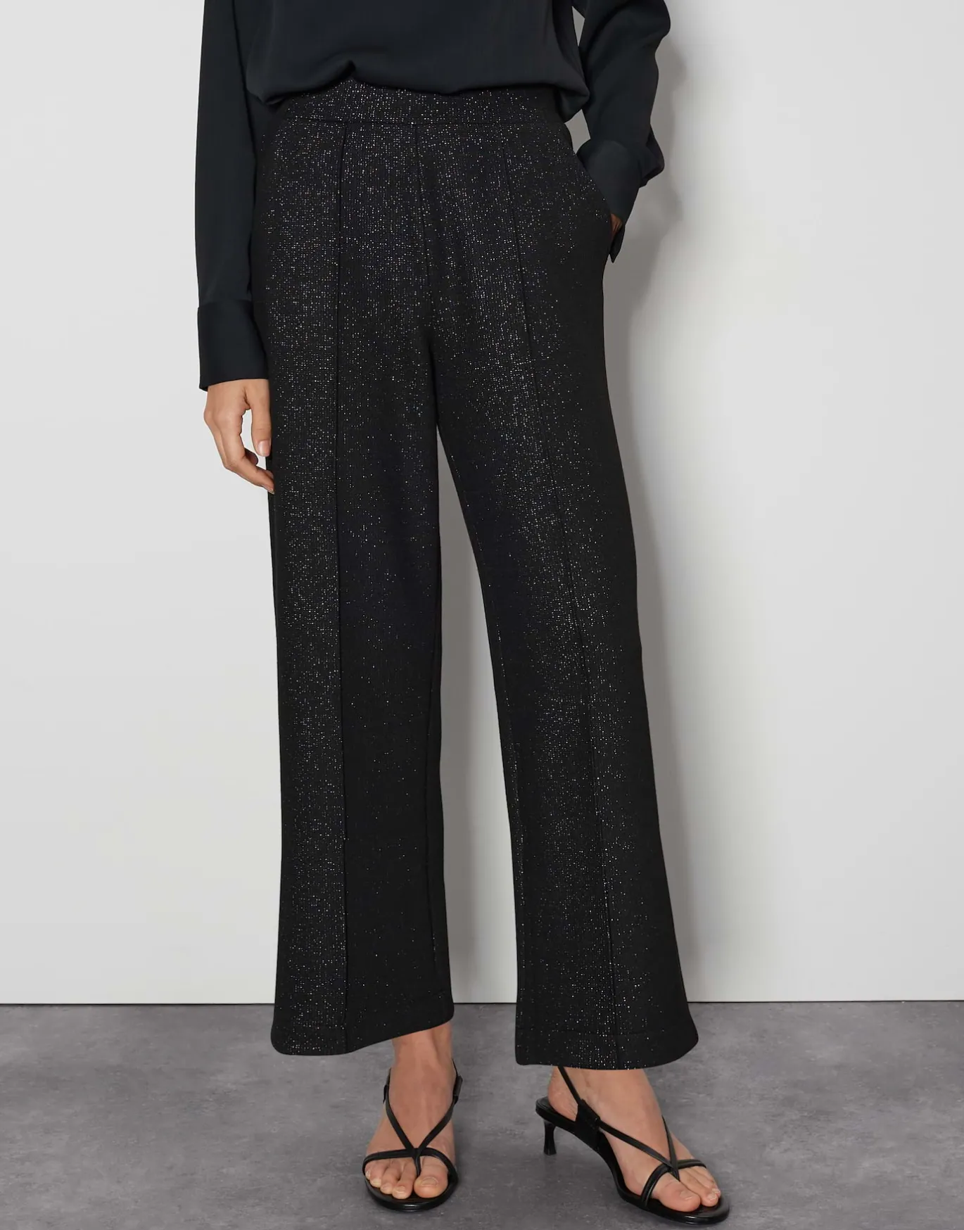 Damen OPUS Hosen^Culotte Cusam Glam Schwarz Online Bestellen