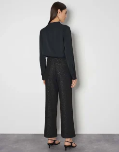 Damen OPUS Hosen^Culotte Cusam Glam Schwarz Online Bestellen