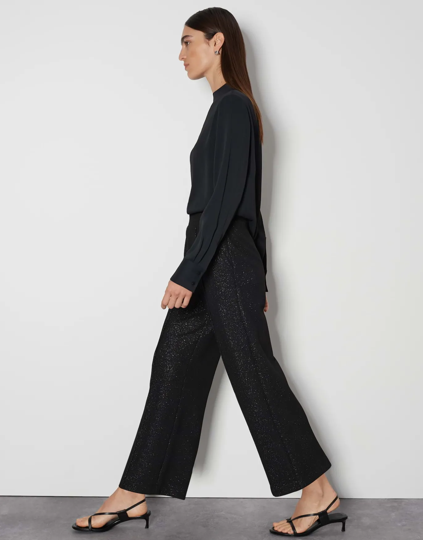 Damen OPUS Hosen^Culotte Cusam Glam Schwarz Online Bestellen