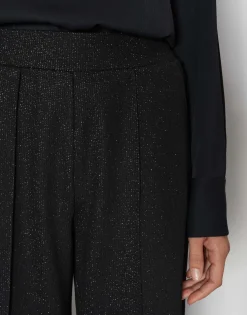 Damen OPUS Hosen^Culotte Cusam Glam Schwarz Online Bestellen