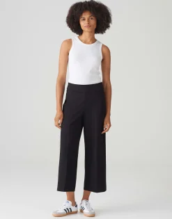 Damen OPUS Hosen^Culotte Misha City Schwarz Online Bestellen