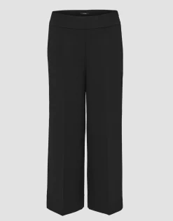 Damen OPUS Hosen^Culotte Misha City Schwarz Online Bestellen