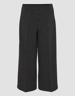 Damen OPUS Hosen^Culotte Misha Festive Schwarz Online Bestellen