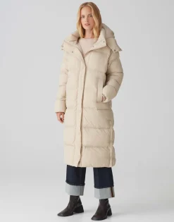 Damen OPUS Jacken / Mäntel^Daunenmantel Halline Beige Online Bestellen