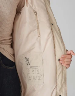 Damen OPUS Jacken / Mäntel^Daunenmantel Halline Beige Online Bestellen