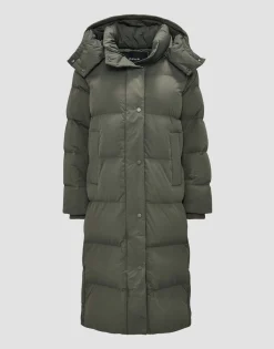 Damen OPUS Jacken / Mäntel^Daunenmantel Halline Grün Online Bestellen