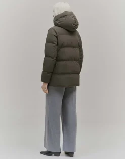 Damen OPUS Jacken / Mäntel^Daunenmantel Vanouk Grün Online Bestellen