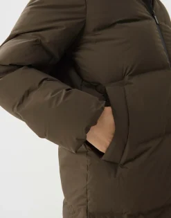 Damen OPUS Jacken / Mäntel^Daunenmantel Vatina Grün Online Bestellen