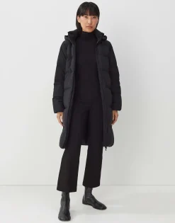 Damen OPUS Jacken / Mäntel^Daunenmantel Vatina Schwarz Online Bestellen