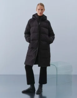 Damen OPUS Jacken / Mäntel^Daunenmantel Vatina Schwarz Online Bestellen