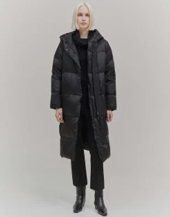 Damen OPUS Jacken / Mäntel^Daunenmantel Vaustine Schwarz Online Bestellen