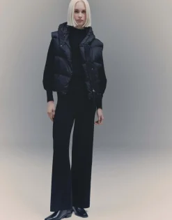 Damen OPUS Jacken / Mäntel | Blazer / Westen^Daunenweste Vausti Schwarz Online Bestellen