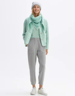 Damen OPUS Accessoires^Dreieckstuch Amadsi Scarf Grün Online Bestellen