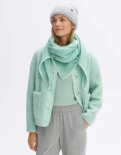 Damen OPUS Accessoires^Dreieckstuch Amadsi Scarf Grün Online Bestellen