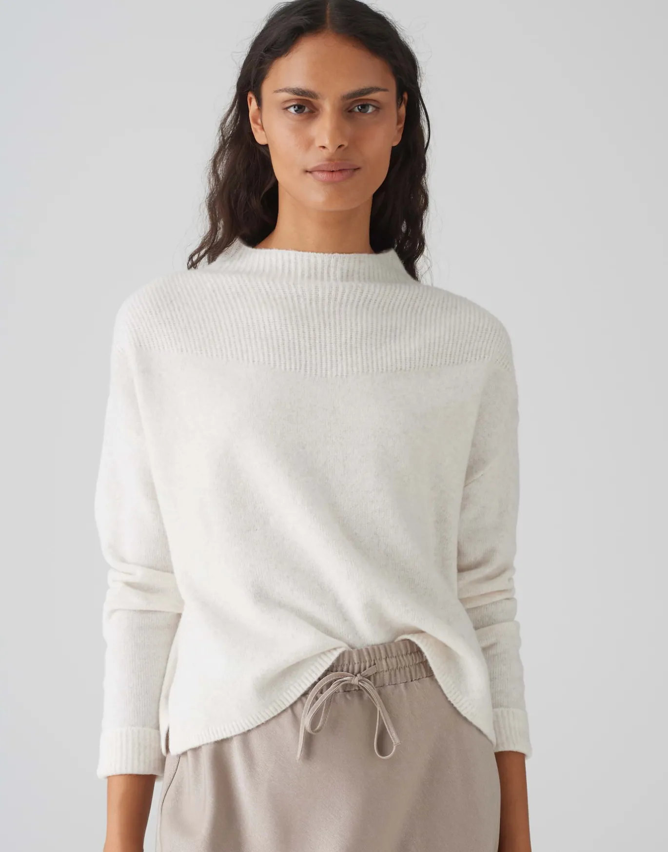 Damen OPUS Strick^Feinstrickpullover Pasika Weiß Online Bestellen