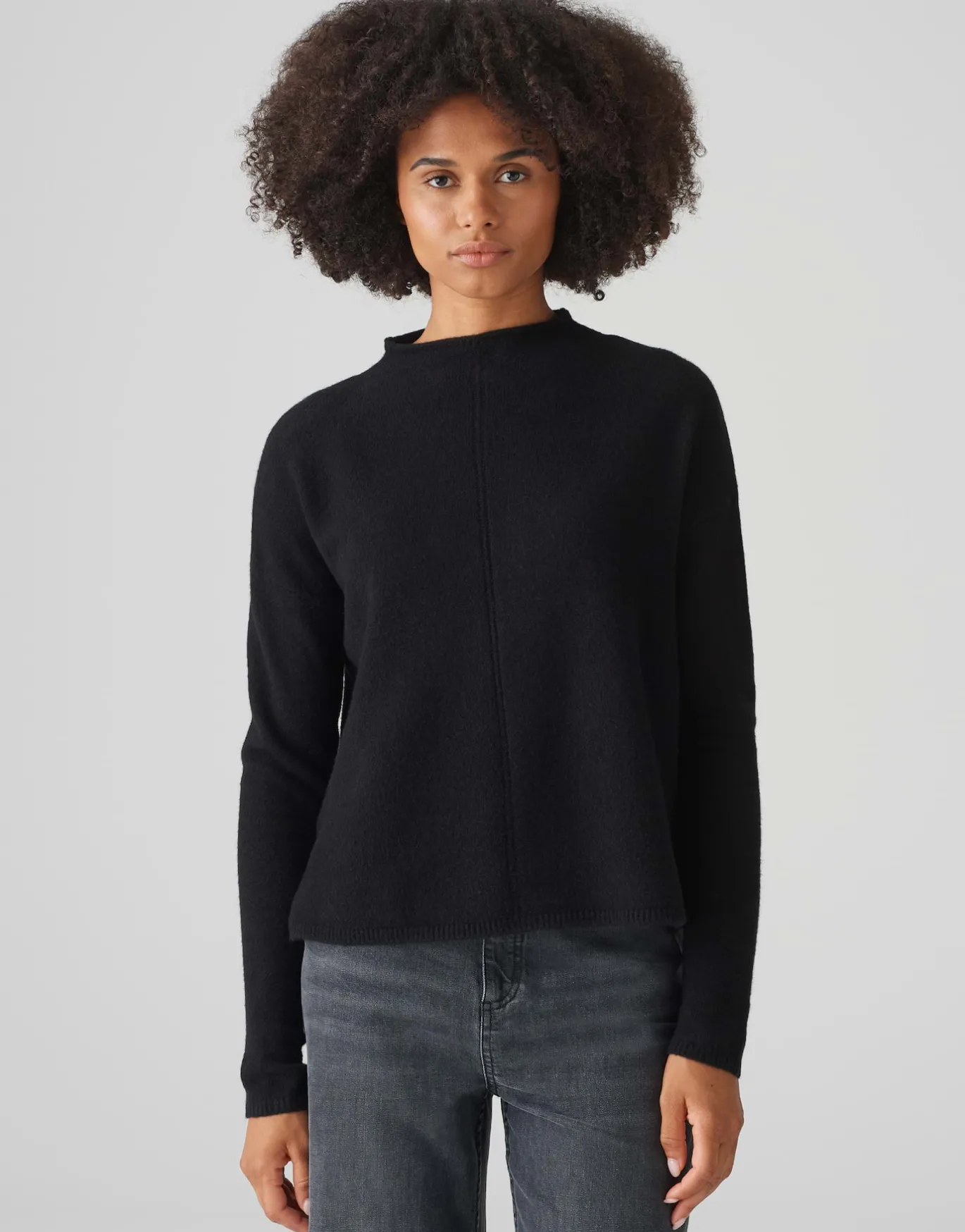 Damen OPUS Strick^Feinstrickpullover Piranula Schwarz Online Bestellen