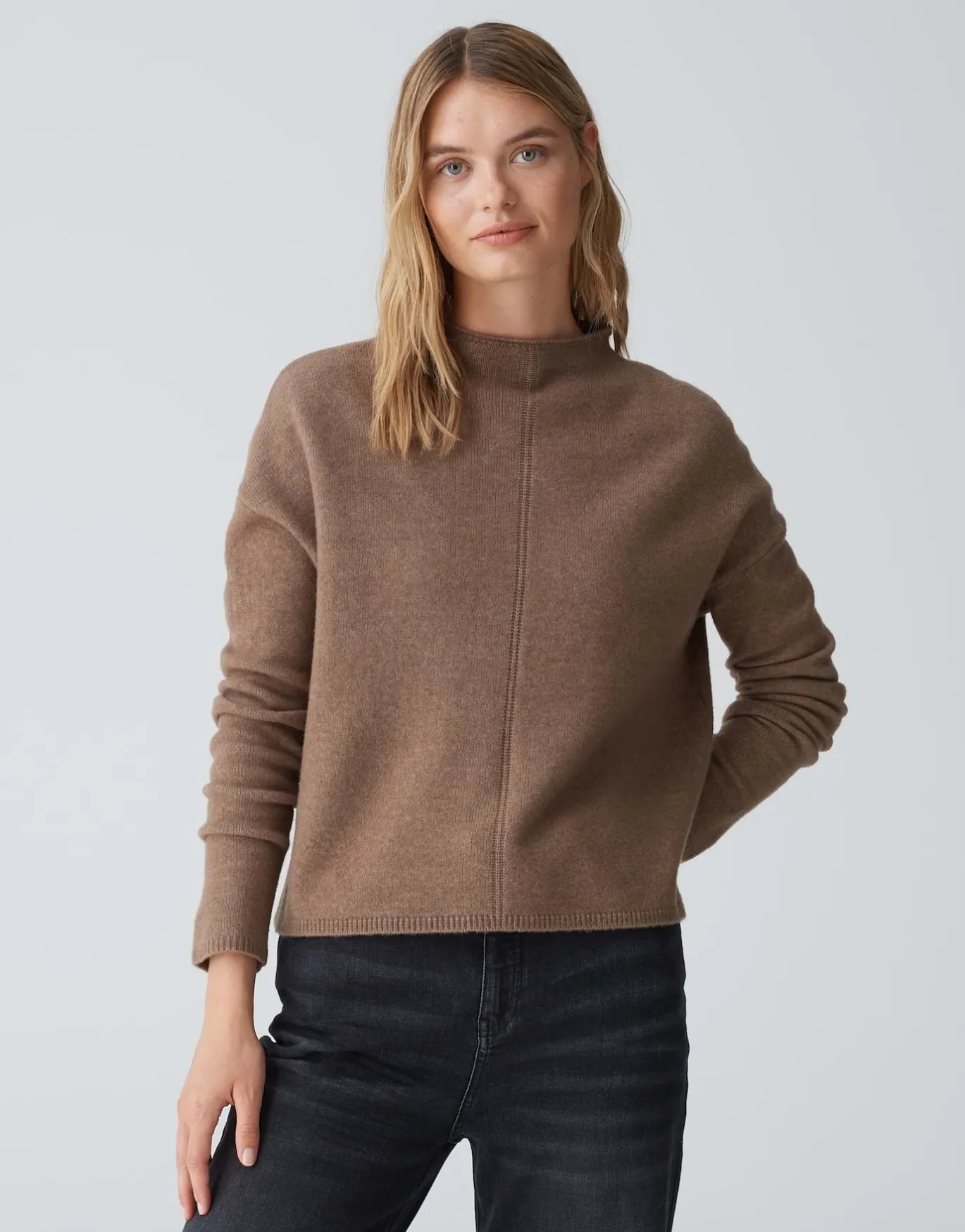 Damen OPUS Strick^Feinstrickpullover Piranula Braun Online Bestellen